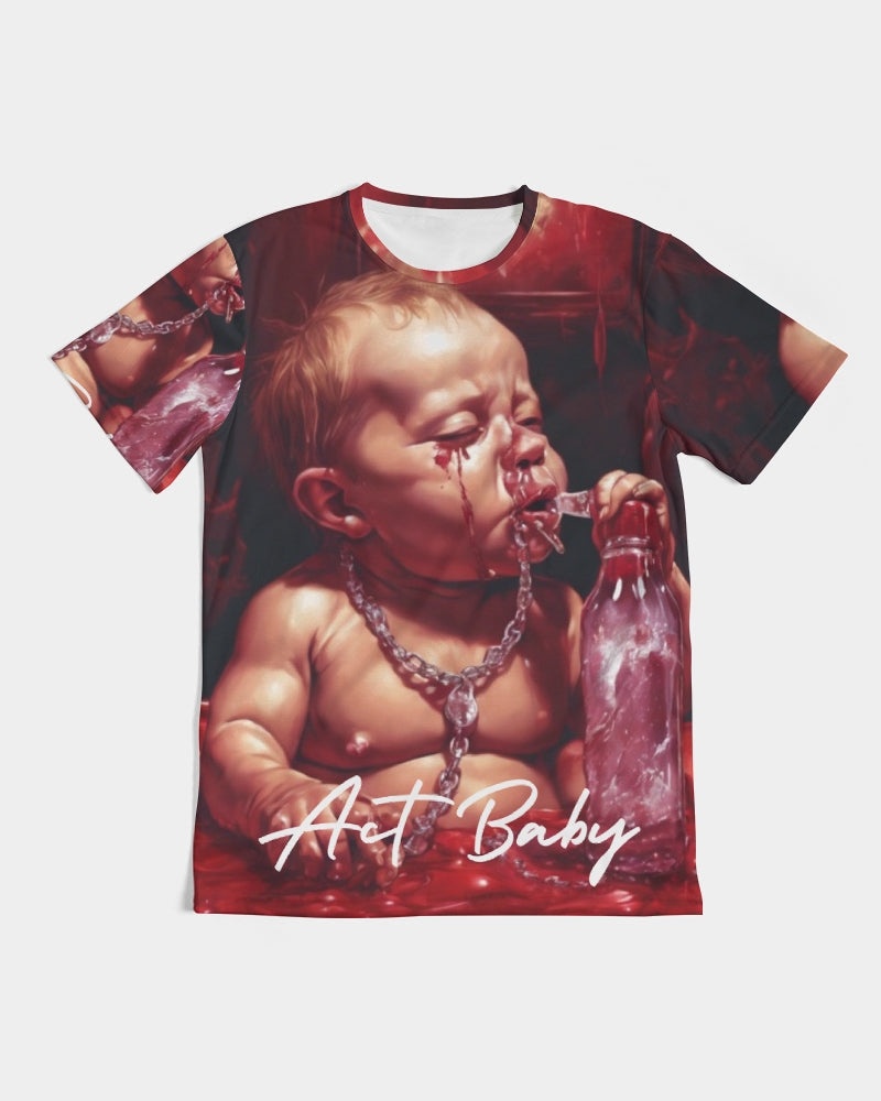 ACT BABY Men's All-Over Print Tee