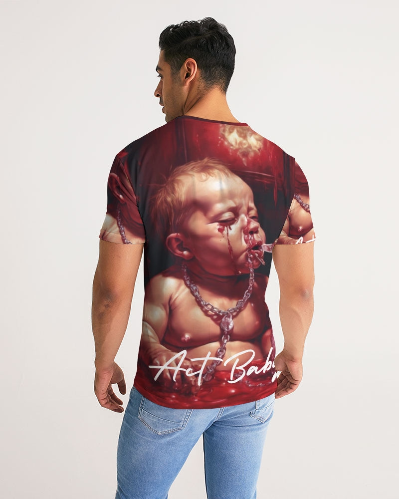 ACT BABY Men's All-Over Print Tee