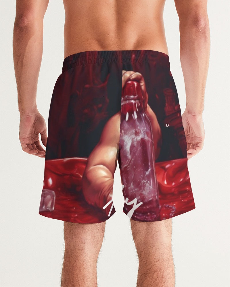 ACT BABY Men's All-Over Print Swim Trunk