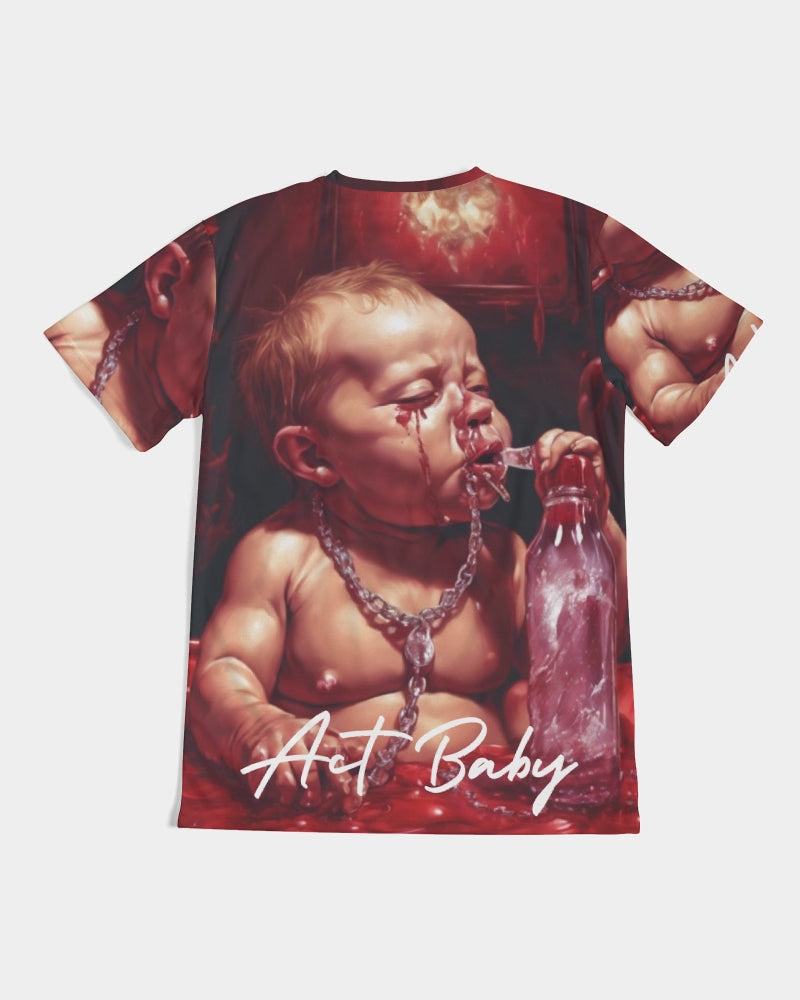 ACT BABY Men's All-Over Print Tee