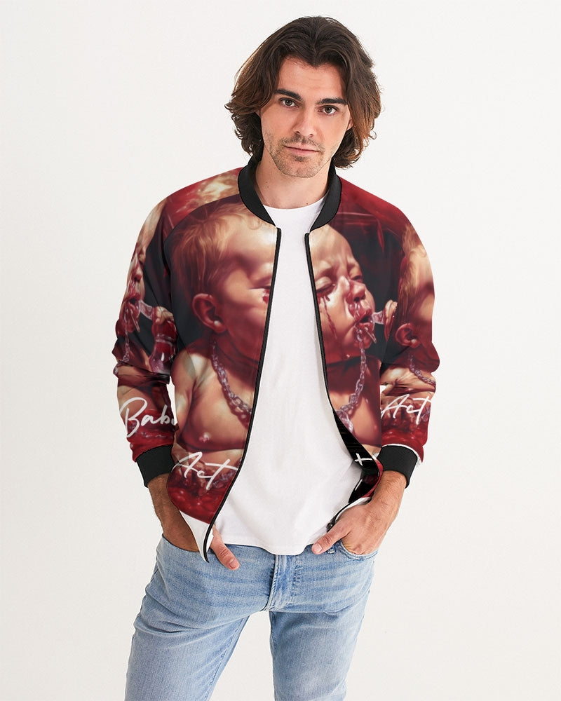 ACT BABY Men's All-Over Print Bomber Jacket