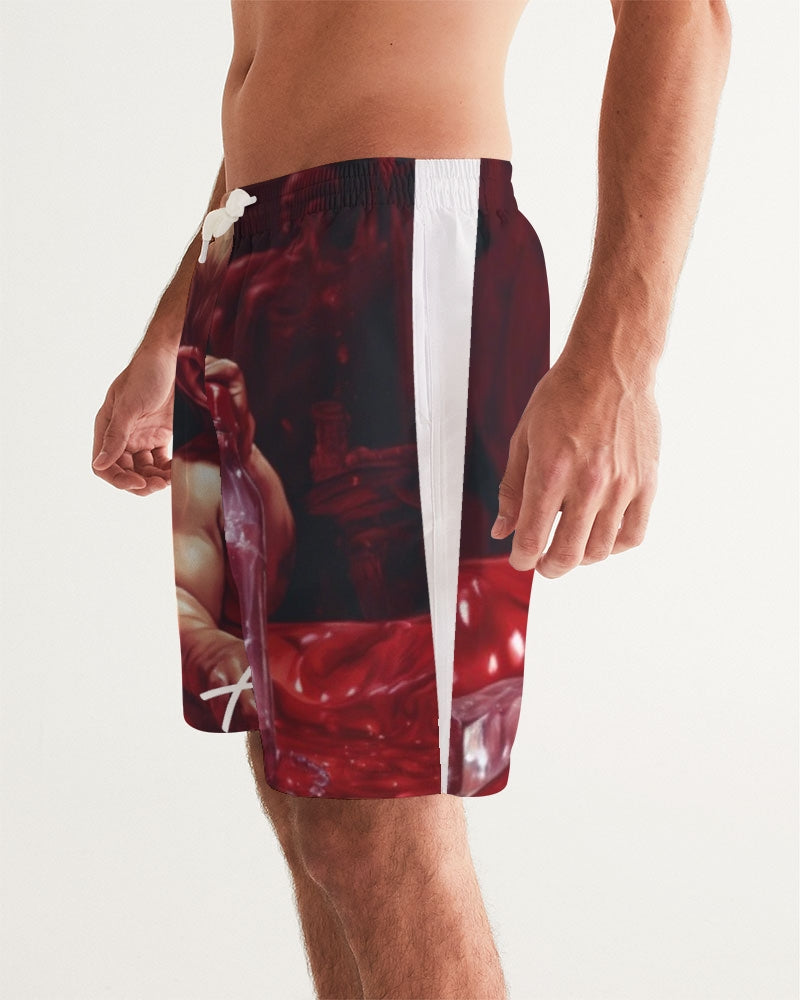 ACT BABY Men's All-Over Print Swim Trunk